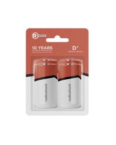 RadioShack D Alkaline Batteries 4 Pack 2302291