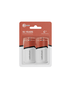 RadioShack C Alkaline Batteries 4 Pack 2302297