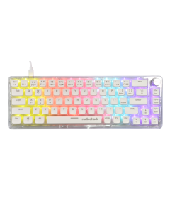 RadioShack Wired Transparent Mechanical Gaming Keyboard with Lights 2607148
