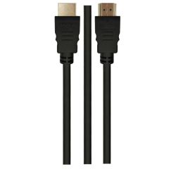 RadioShack HDMI 2.0 4K Round Cable with Ethernet Male to Male - 2.7m (9 Feet) 1503268 