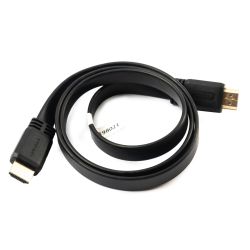 RadioShack HDMI 2.0 4K Flat Cable with Ethernet Male to Male - 91cm 1503270 3 Feet