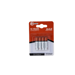 RadioShack Alkaline Batteries AAA / 2302215 / 4 Pack