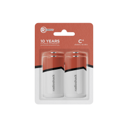 RadioShack C Alkaline Batteries 4 Pack 2302297