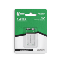 RadioShack Rechargeable Battery 2302308 9V