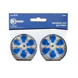 RadioShack Hearing Aid Battery, Size 675, 24 Pack , 2302531