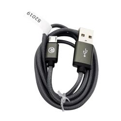RadioShack USB 2.0 Male to Micro USB Male Braided Cable 3 Ft 2605135
