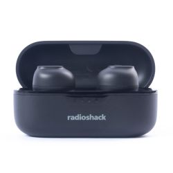RadioShack True Wireless earbuds 400MAH High Performance IPX5 Black 3304379
