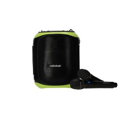 RadioShack Portable Bluetooth Karaoke Speaker, 120W, 2 Microphones Included  4001788