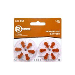 RadioShack Hearing Aid Battery, Size 312, 12 Pack, 2302523