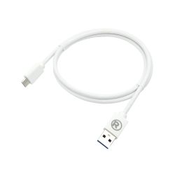 RadioShack USB 3.0 Male to Type-C Round Male Cable - 91.4cm (3 Feet) 2605128