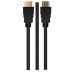 RadioShack HDMI 2.0 4K Round Cable with Ethernet Male to Male - 2.7m (9 Feet) 1503268
